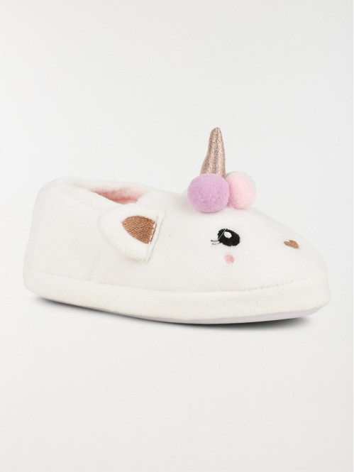 Chaussons licorne fille...
