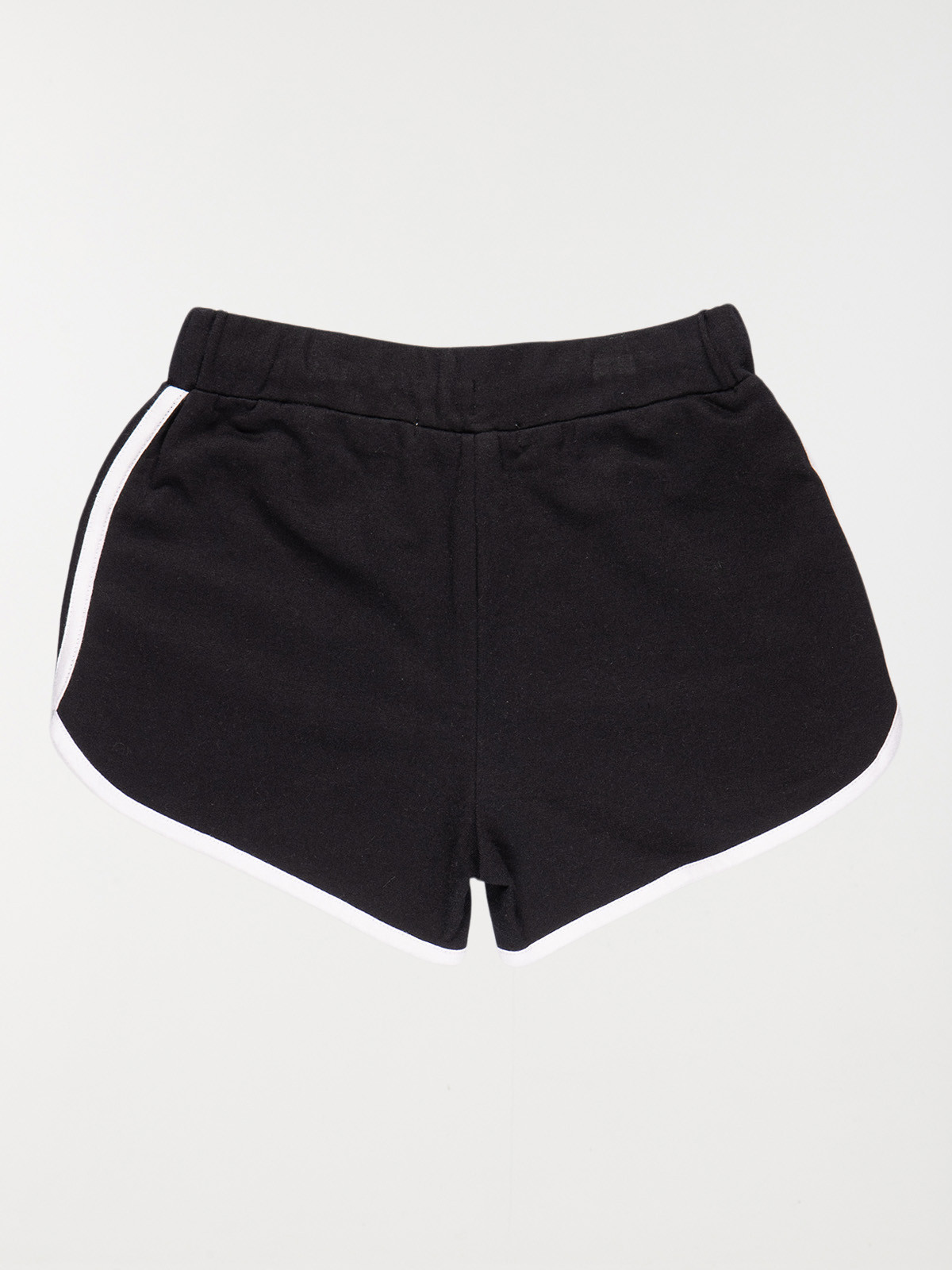 Short molleton noir fille (10-16A) Short molleton noir fille (10-16A)