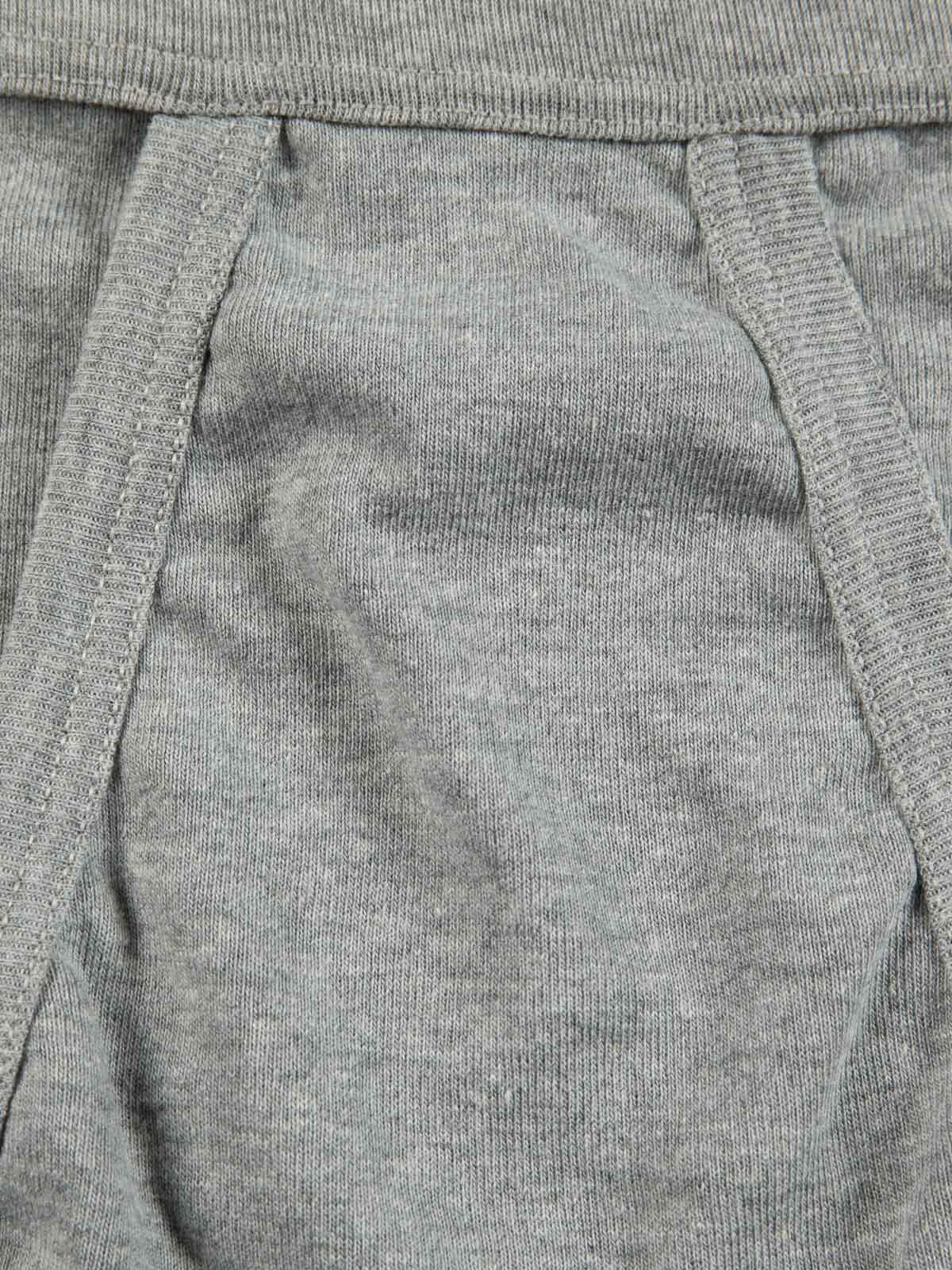 Slip uni gris homme
