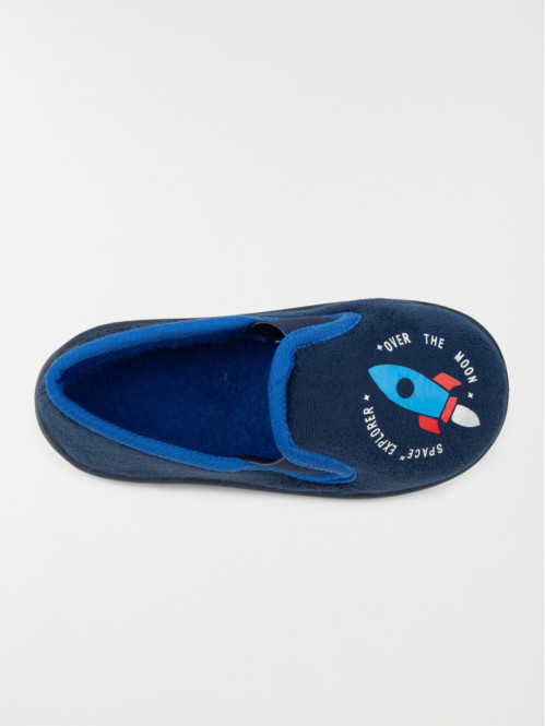 Chaussons motif fusée...
