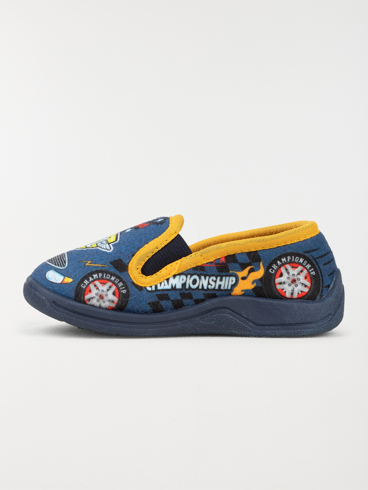 Chaussons imprimé course garçon (24-30)
