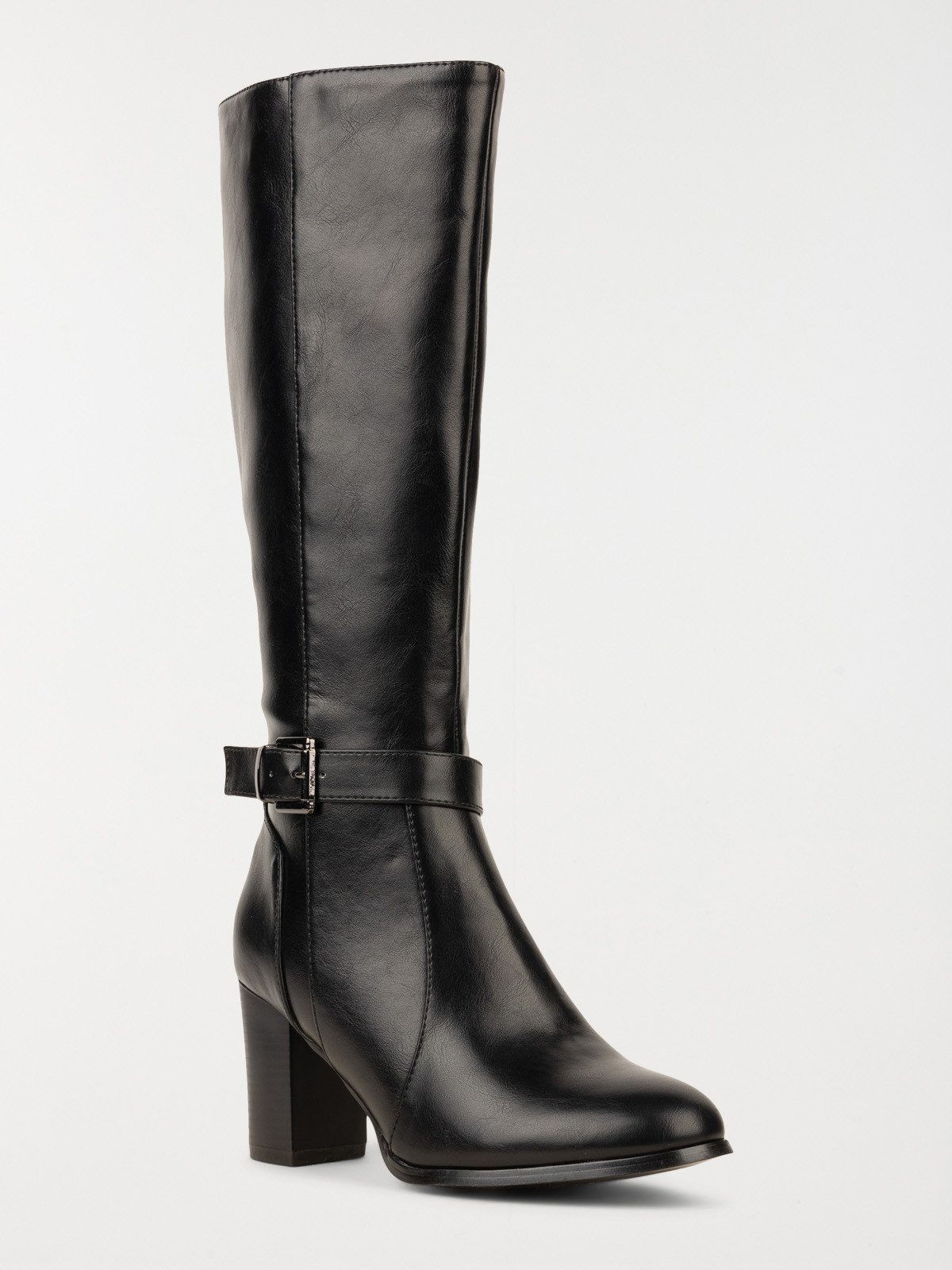 Bottes noires à talon femme (36-41) Bottes noires à talon femme (36-41)