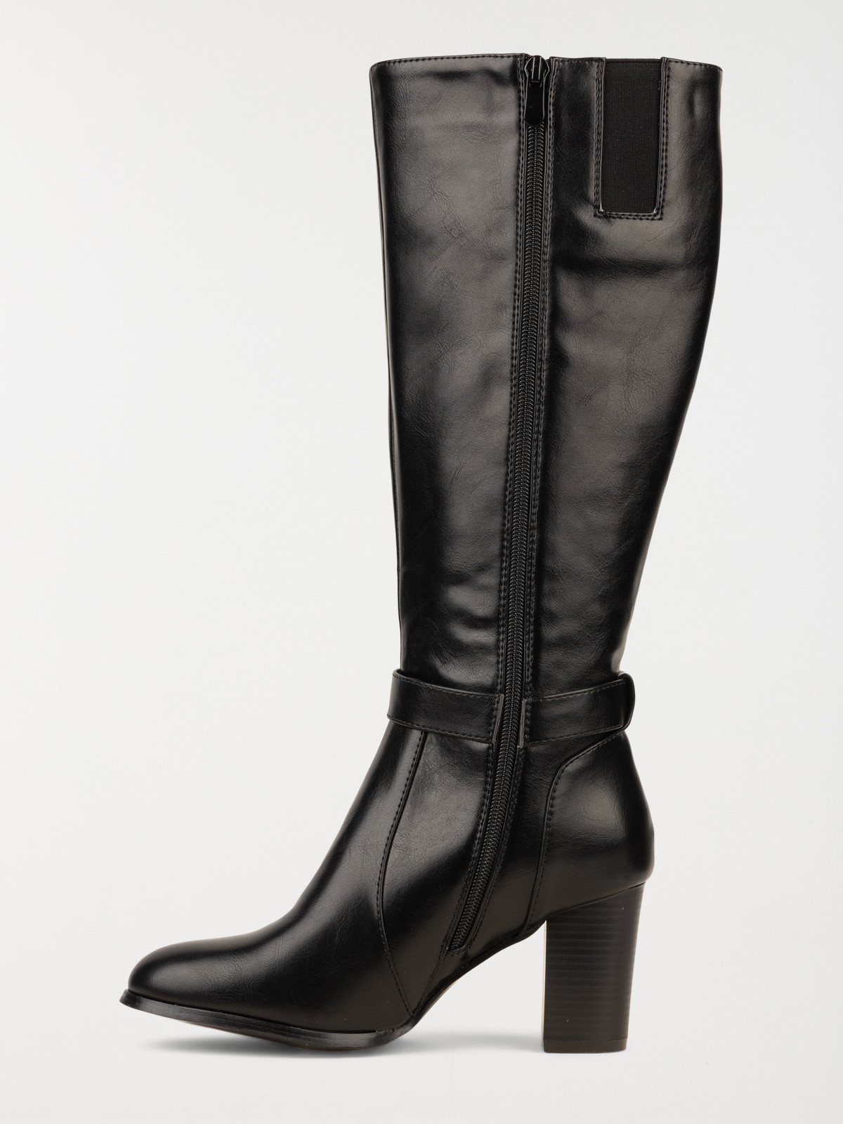 Bottes noires à talon femme (36-41) Bottes noires à talon femme (36-41)