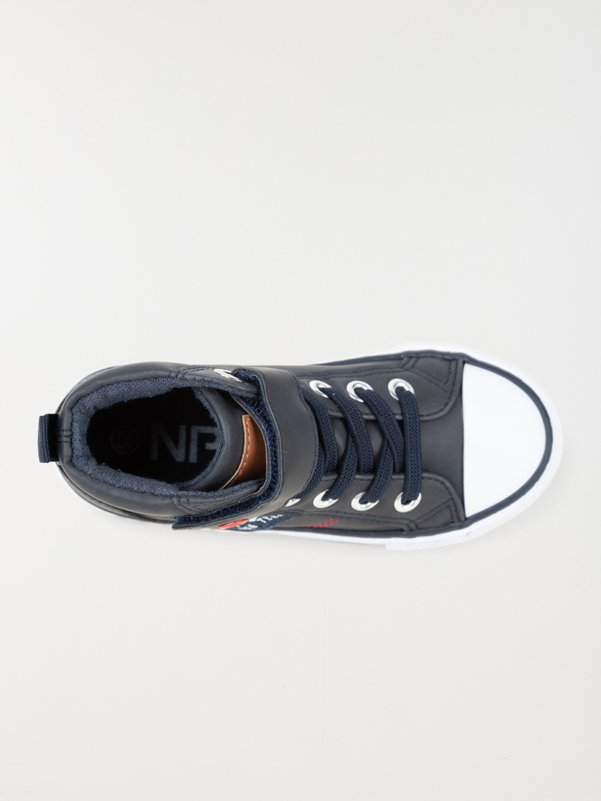 Baskets montantes garçon navy (24-30)