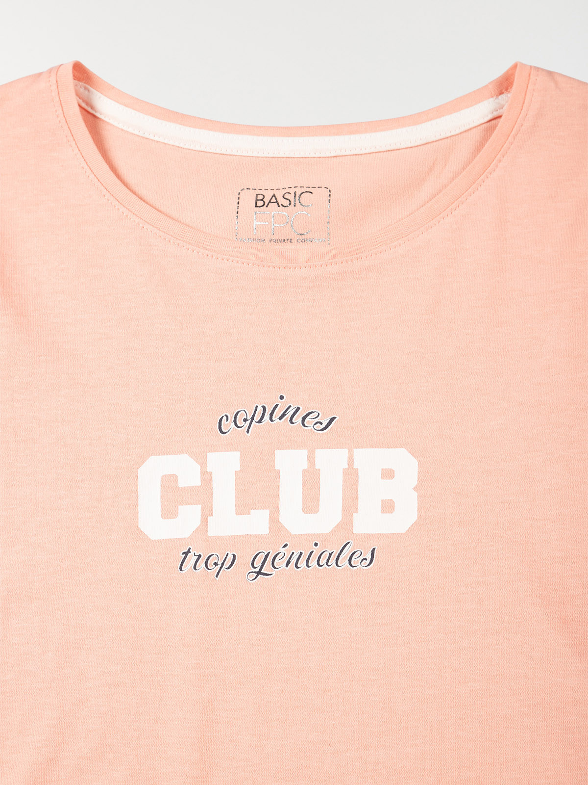 T-shirt rose imprimé fille (10-16A)