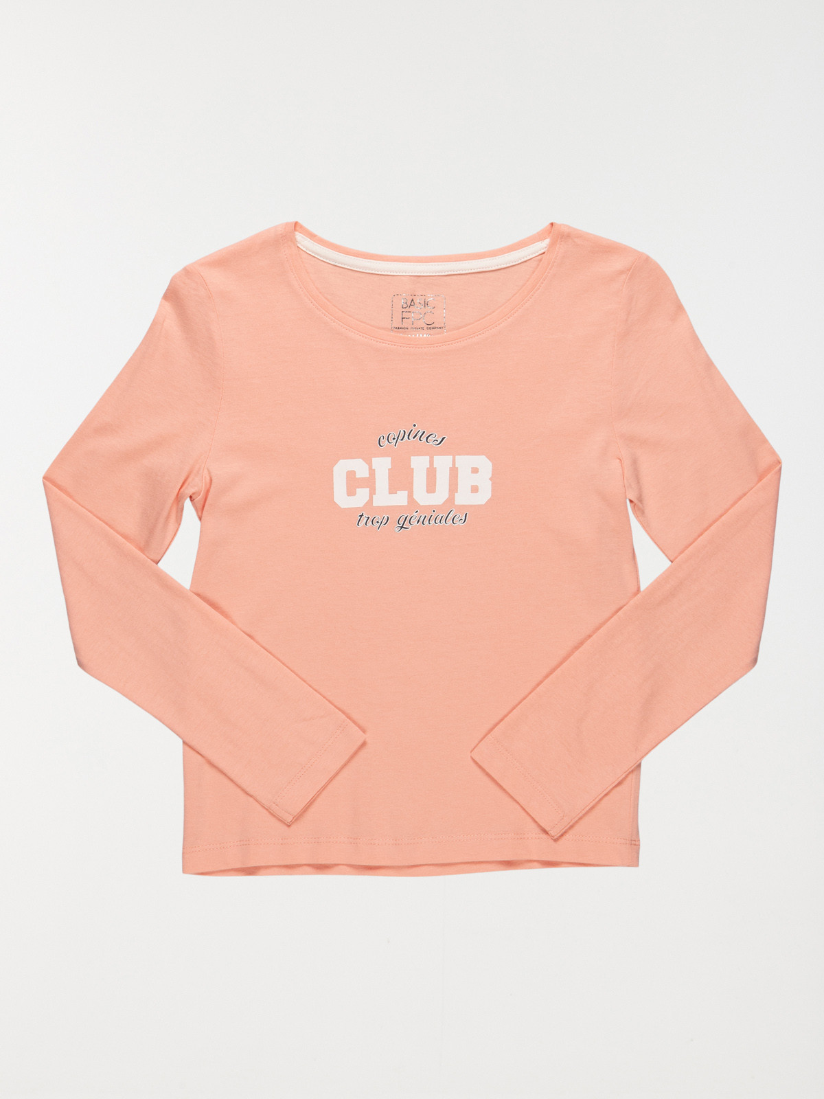 T-shirt rose imprimé fille (10-16A)