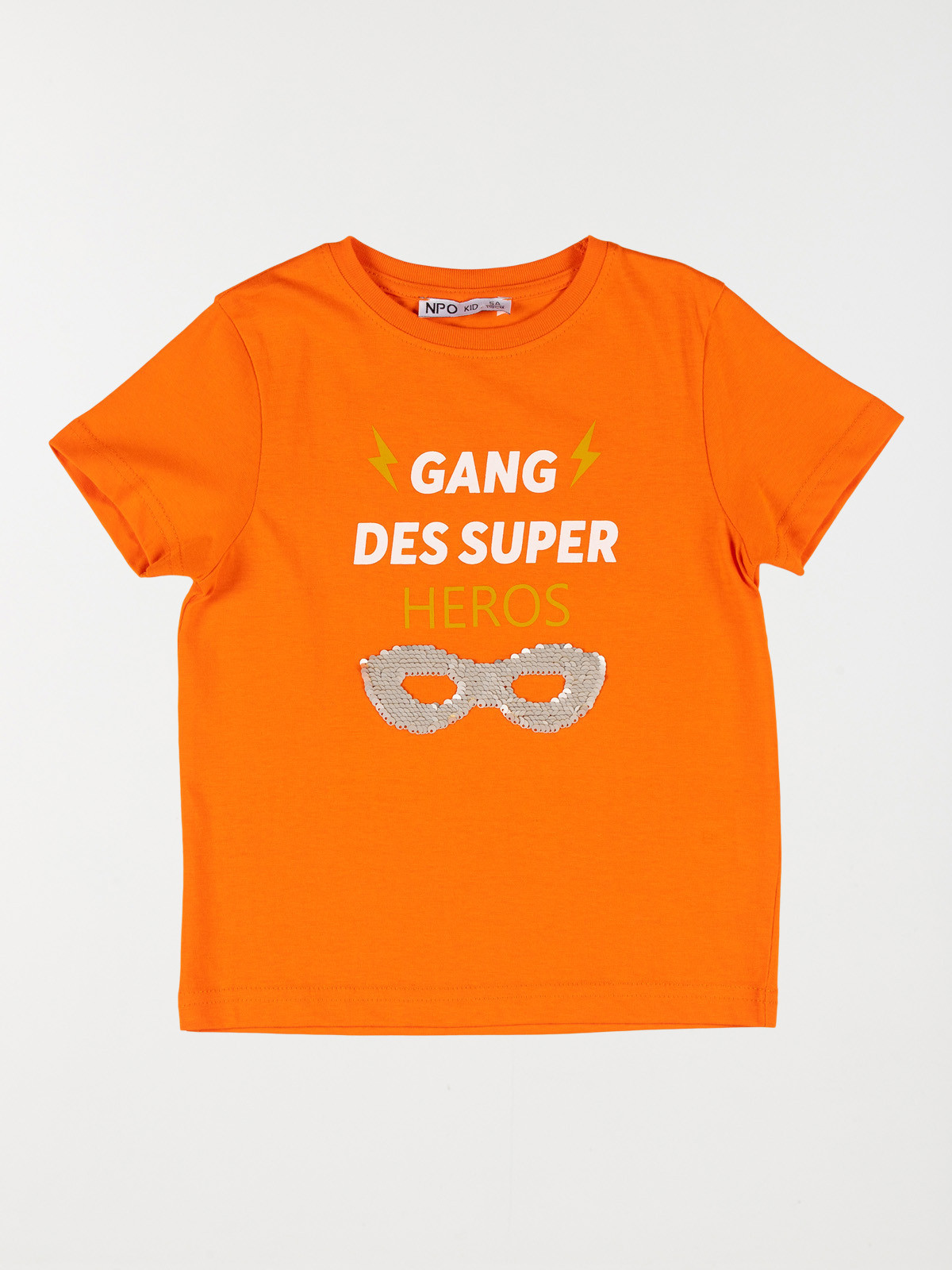 T-shirt garçon sequins magiques (3-8A)