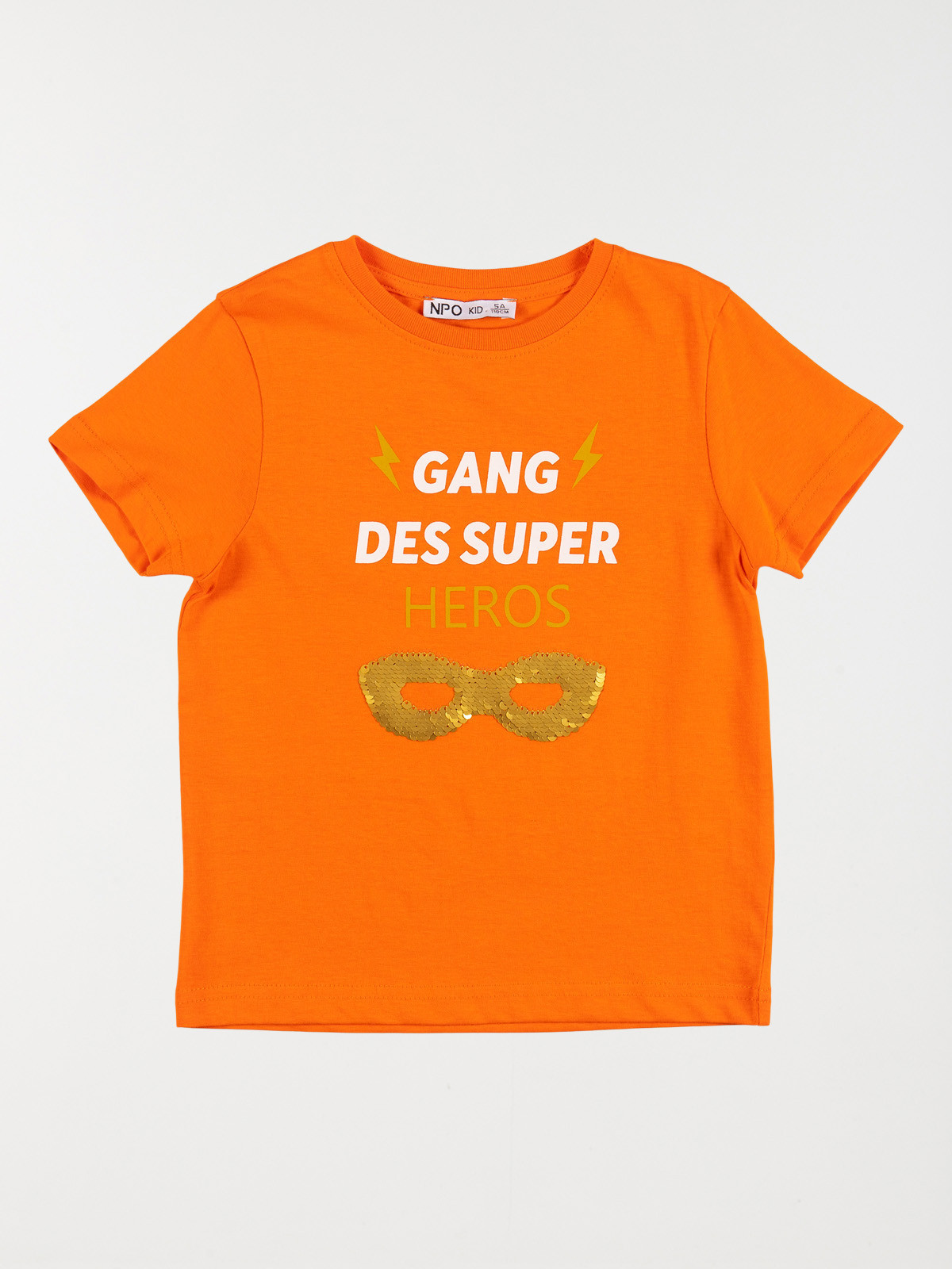 T-shirt garçon sequins magiques (3-8A)