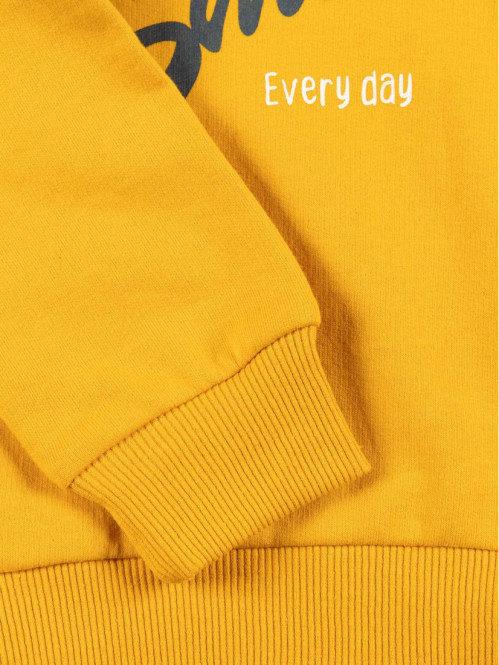 Sweat à capuche message...