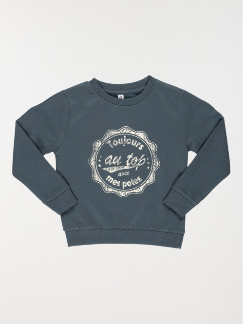 Sweat ardoise message...