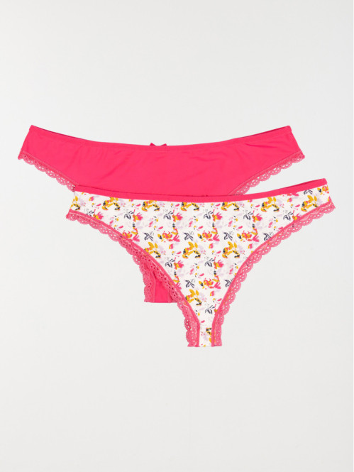 Lot de 2 tangas bubble...