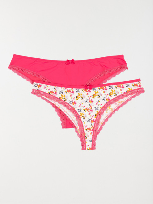 Lot de 2 tangas bubble...