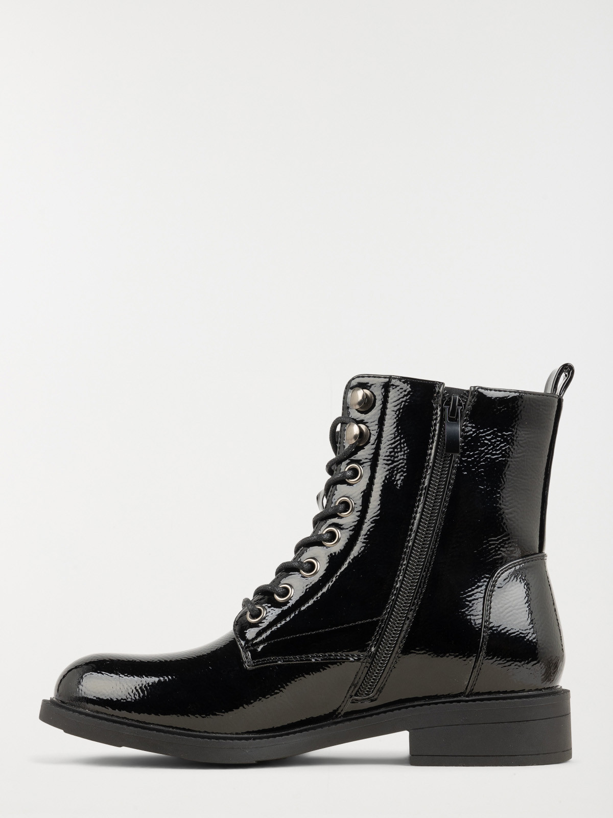 Bottine plate vernie femme (36-41)
