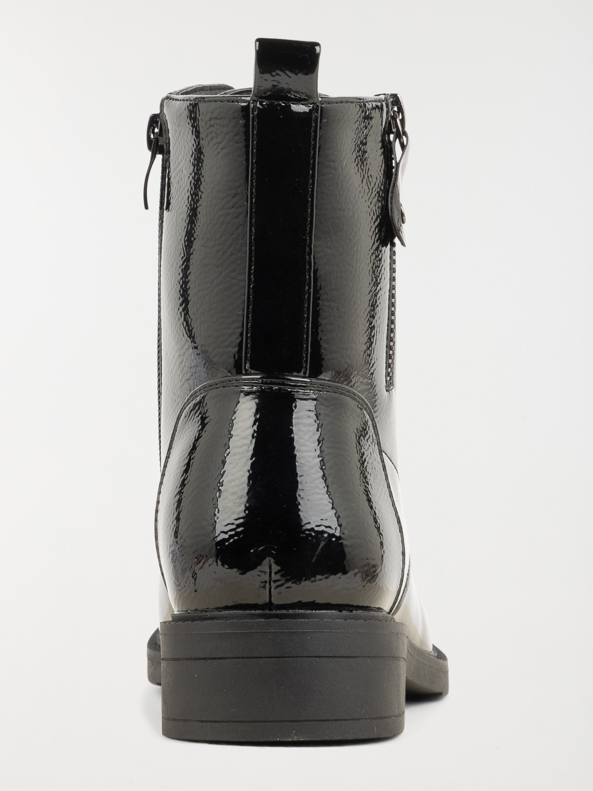 Bottine plate vernie femme (36-41)