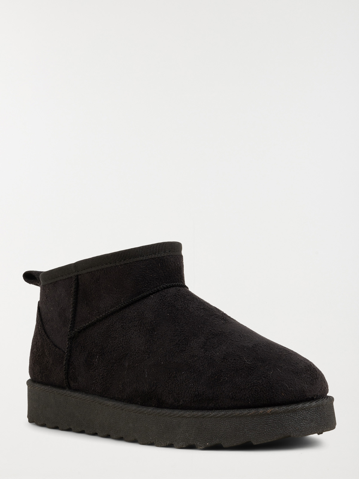 Bottines plates noires femme (36-41)