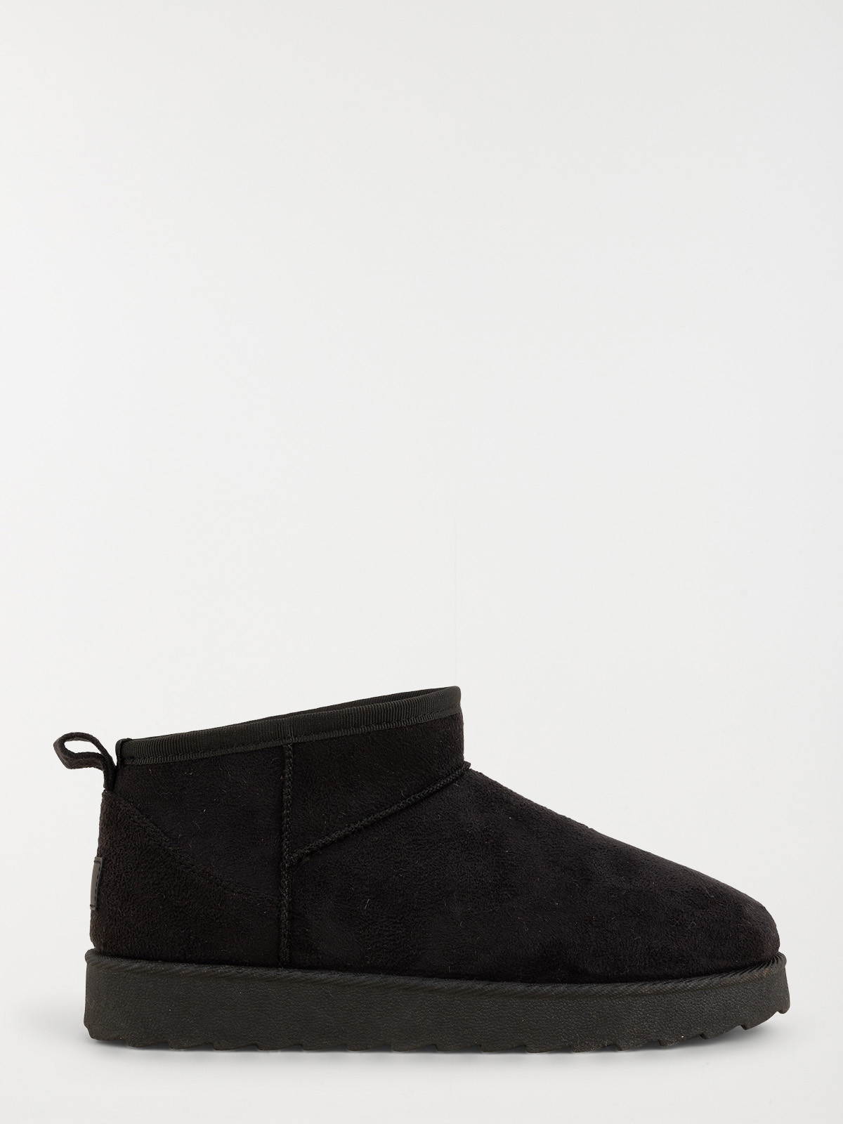 Bottines plates noires femme (36-41)