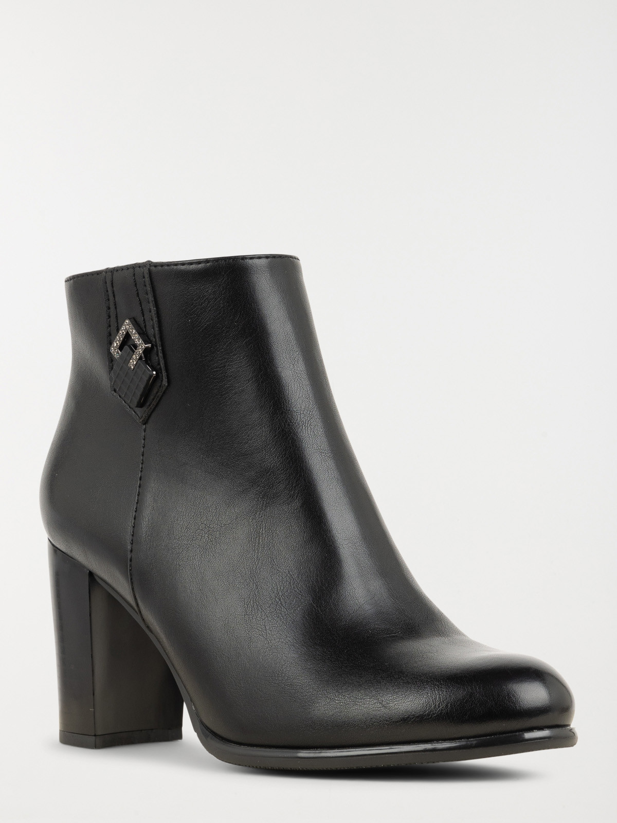 Bottines à talons strass femme (36-41) Bottines à talons strass femme (36-41)