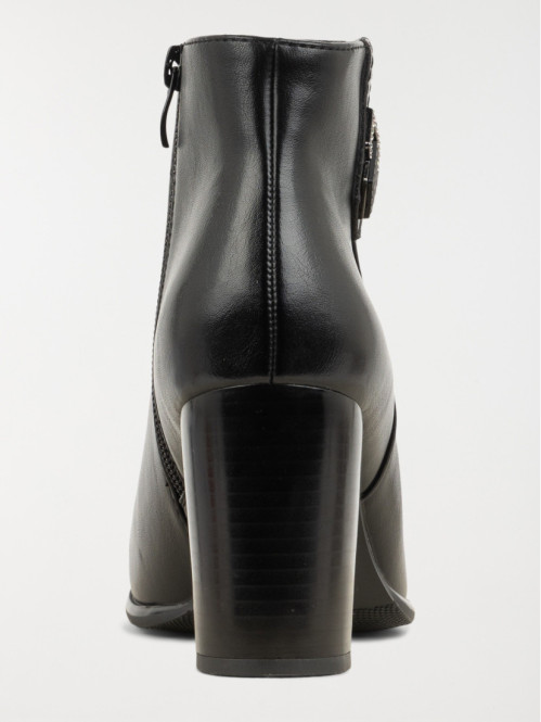 Bottines à talons strass...