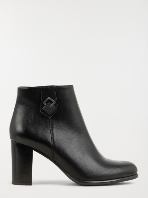 Bottines à talons strass...