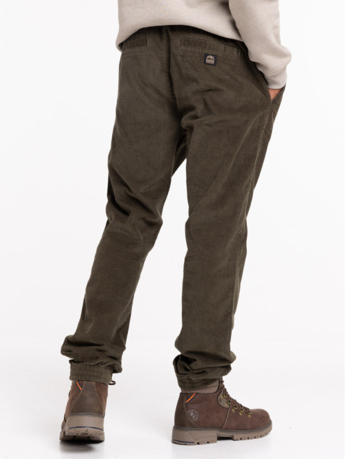 Pantalon velours kaki quite...