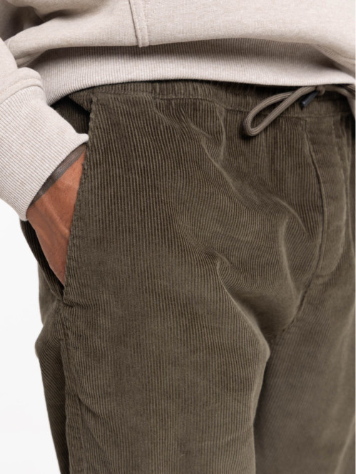Pantalon velours kaki quite...