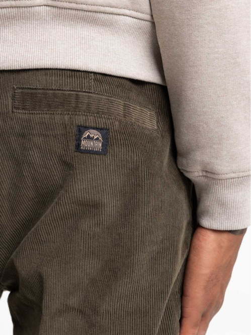 Pantalon velours kaki quite...