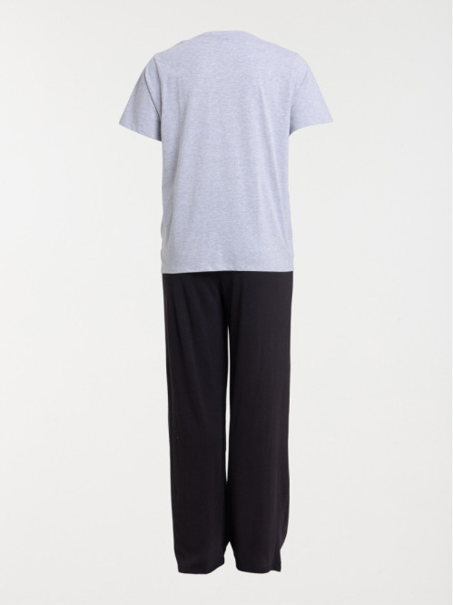Pyjama gris chiné grande...