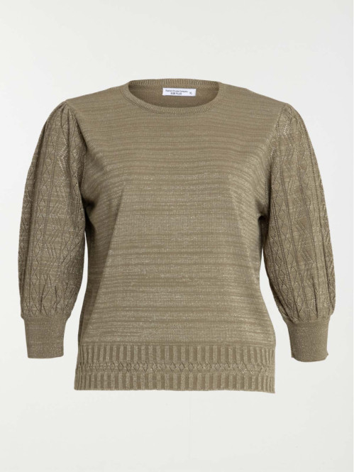Pull brillant grande taille...