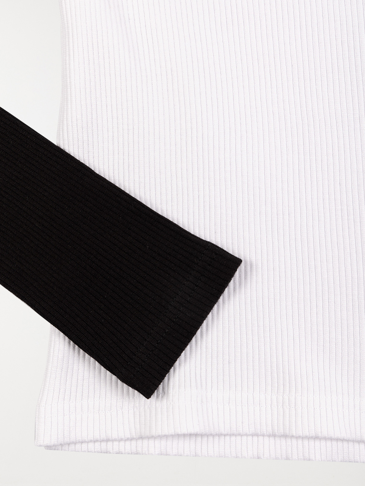Tee-shirt blanc et noir fille (XXS-M)