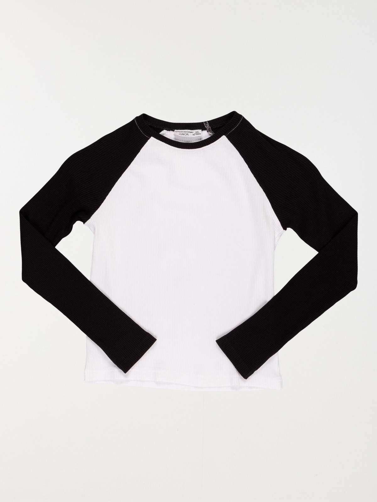 Tee-shirt blanc et noir fille (XXS-M)