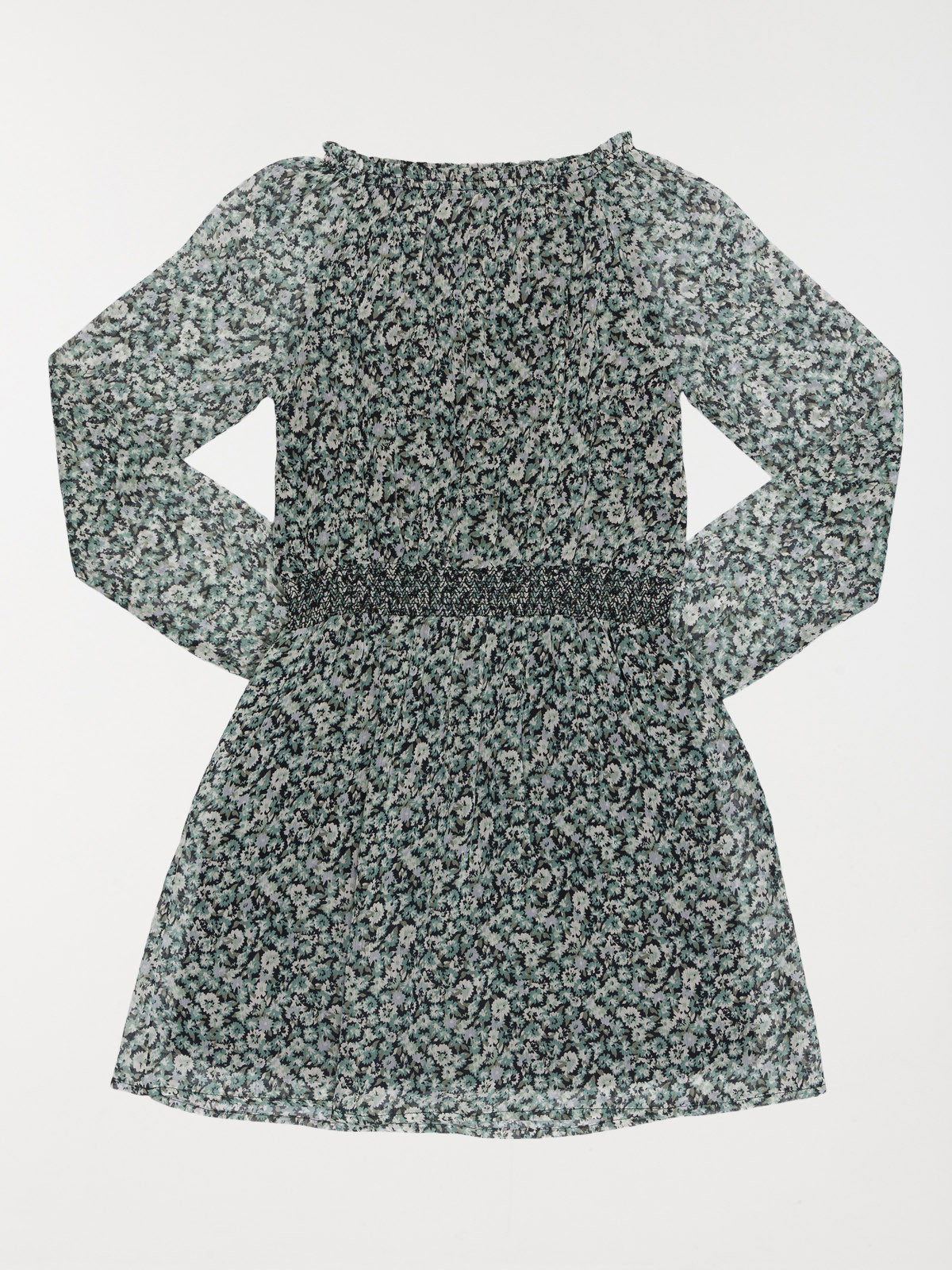 Robe voile fleuri fille (XXS-M)
