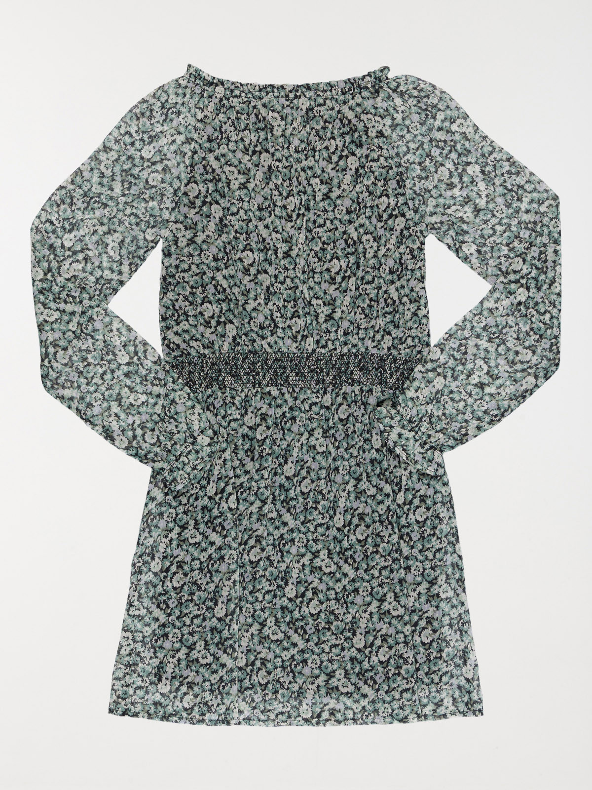 Robe voile fleuri fille (XXS-M)