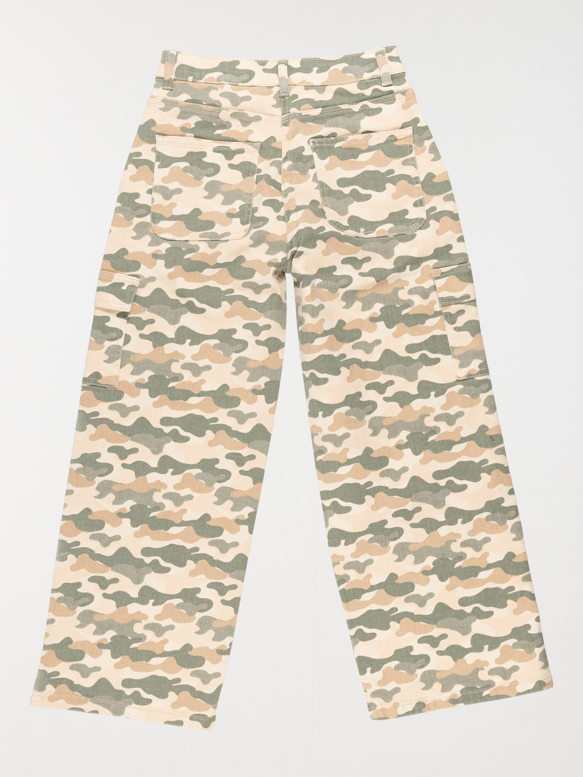 Pantalon large camouflage fille (XXS-M)