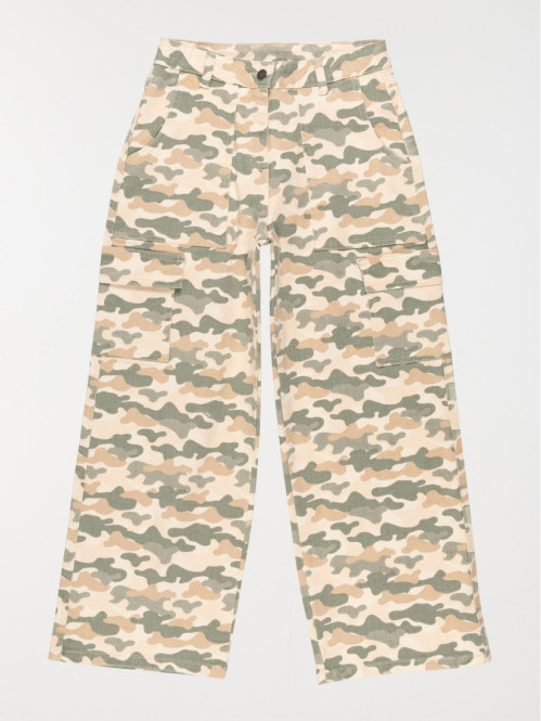 Pantalon large camouflage...