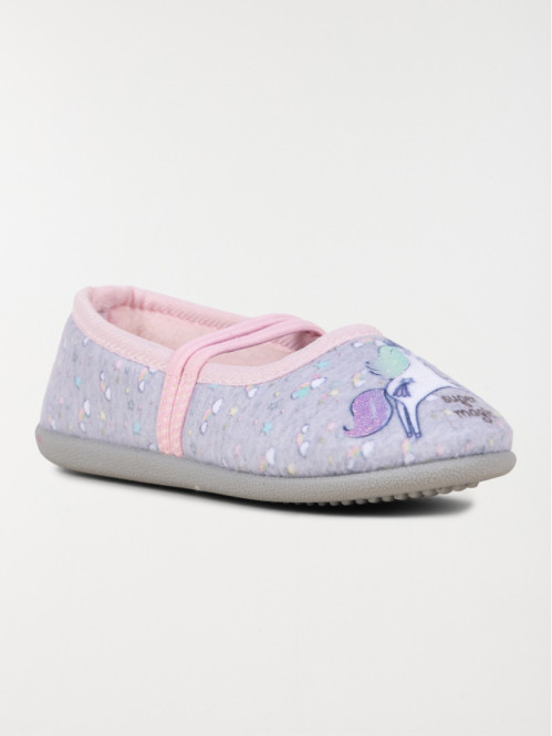 Chaussons licorne fille...