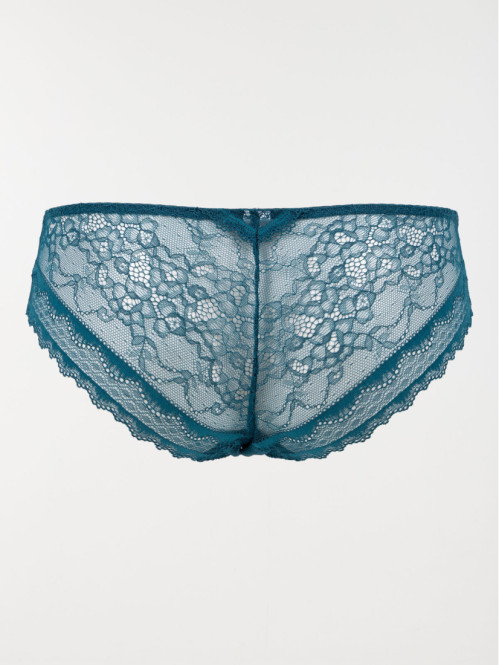 Shorty dentelle émeraude...