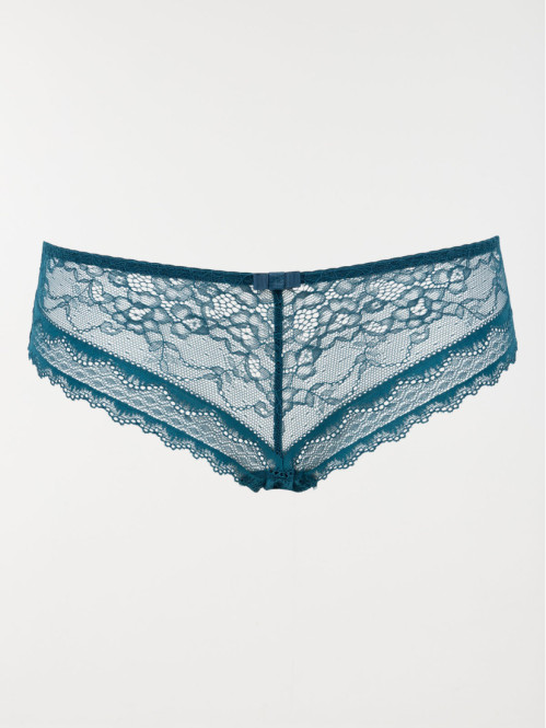 Shorty dentelle émeraude...