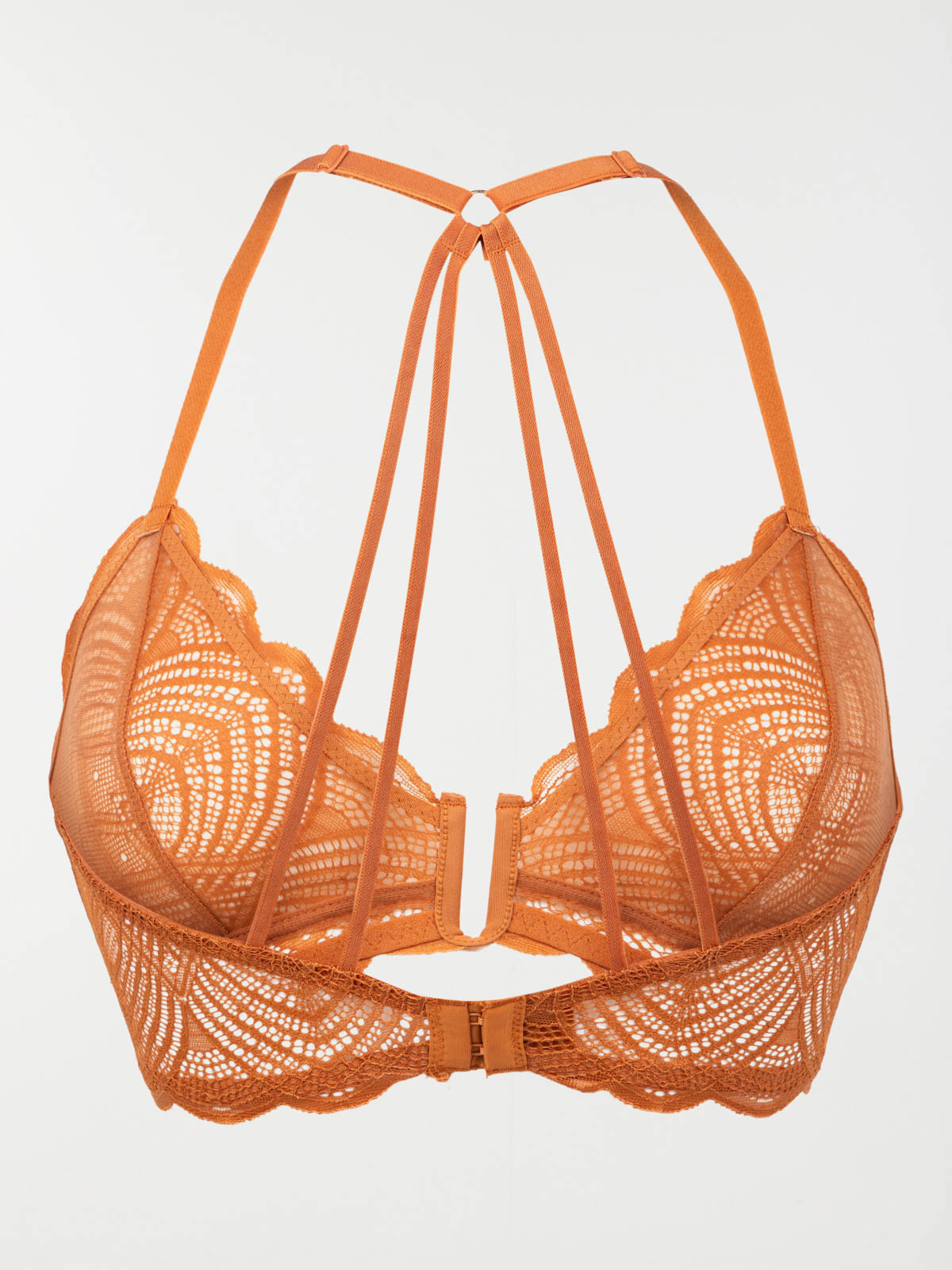 Soutien-gorge triangle caramel (85A-95E)