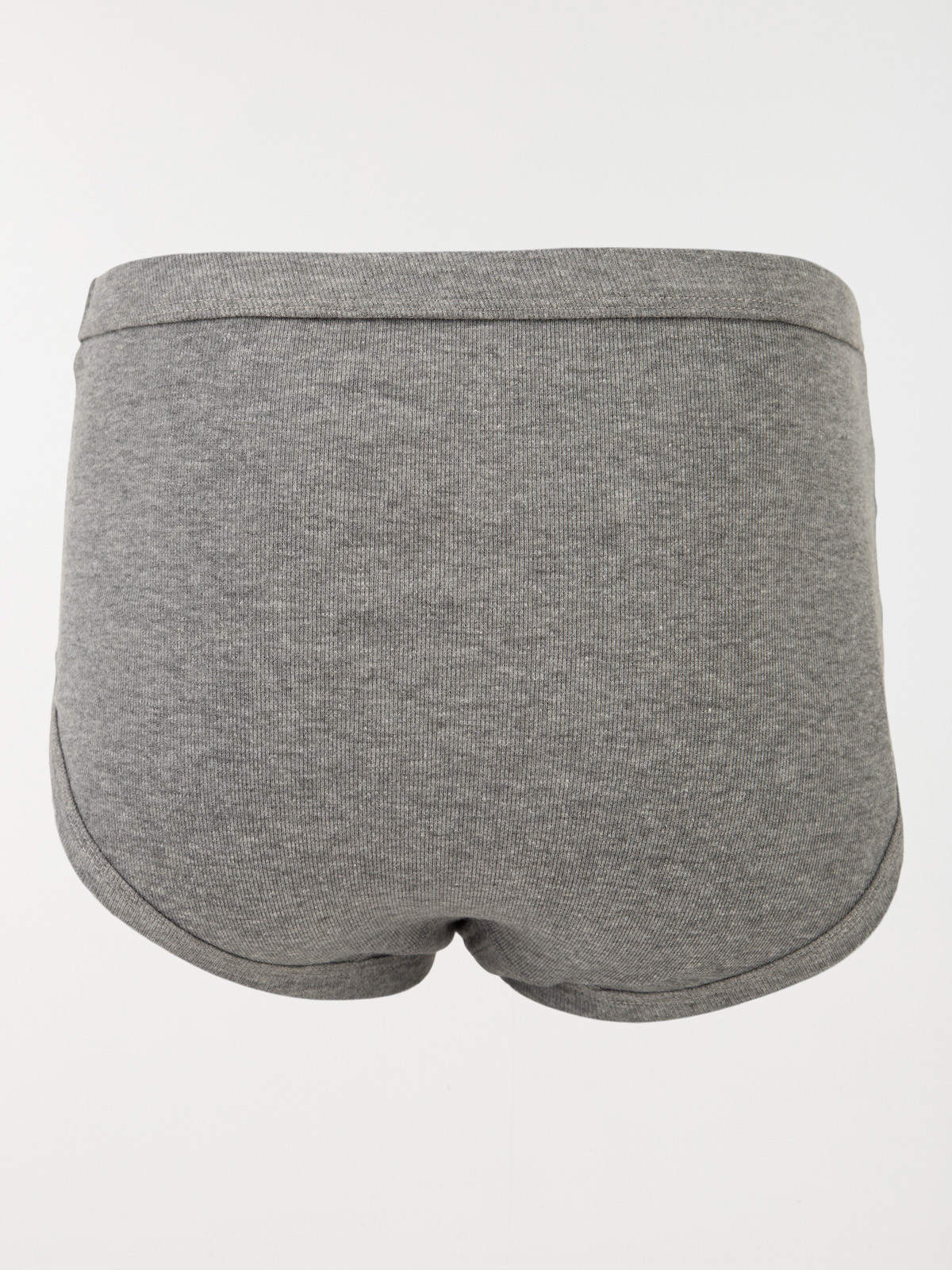 Slip ouvert gris homme