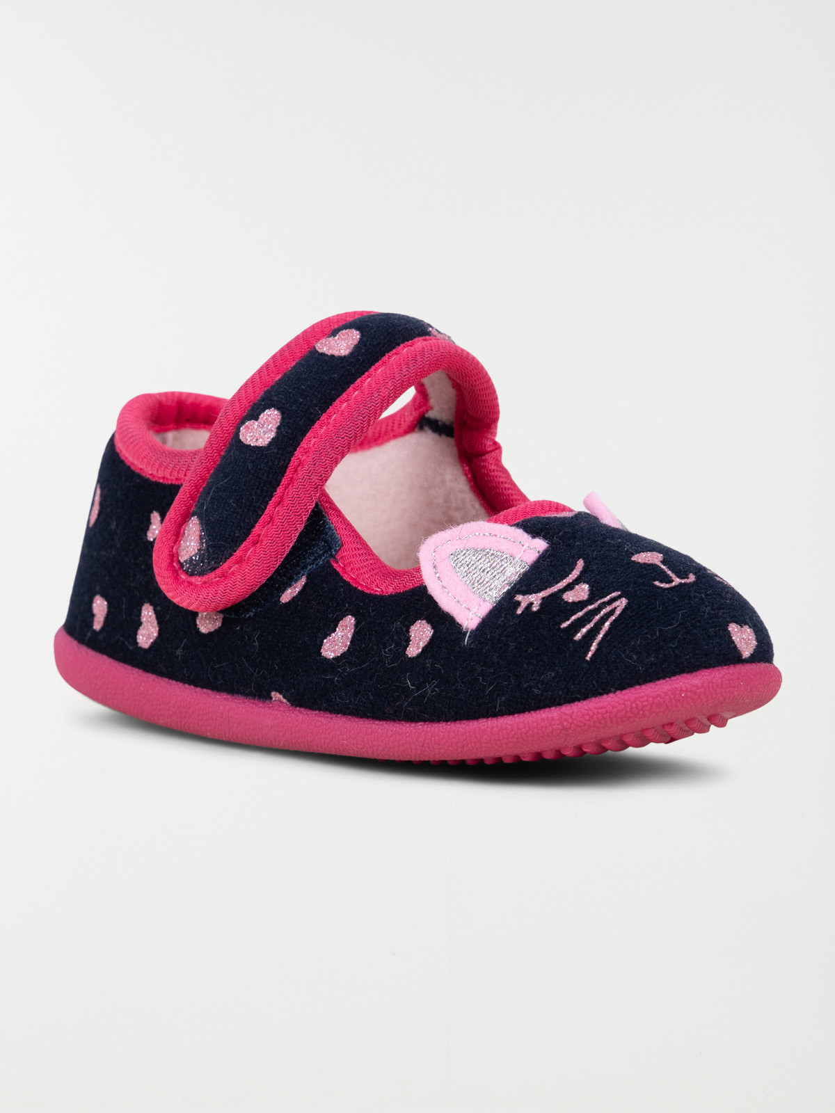 Chaussons ballerines chat fille (24-30)