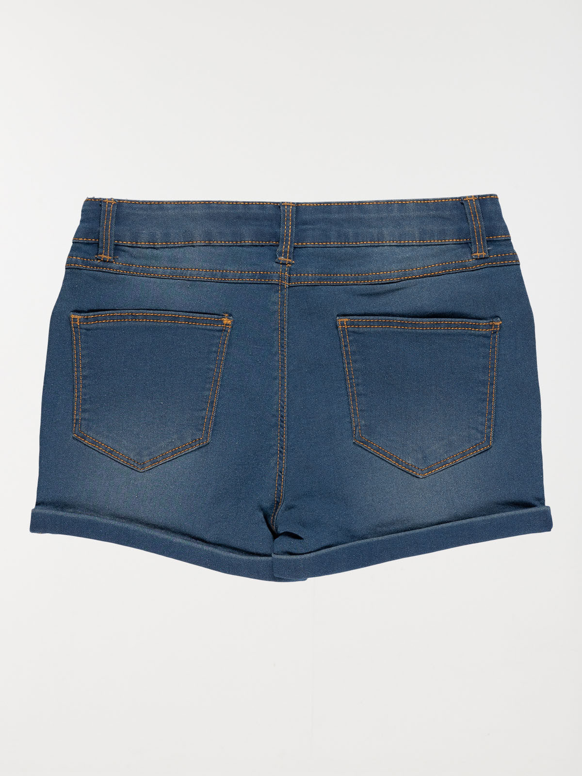 Short jean basique stone fille (10-16A)