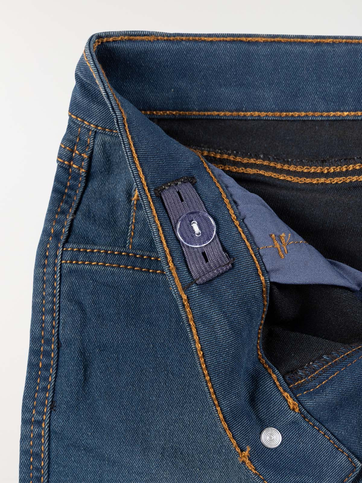 Short jean basique stone fille (10-16A)