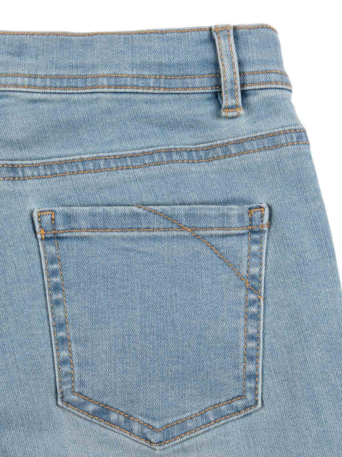 Jean skinny taille haute fille (10-16A)