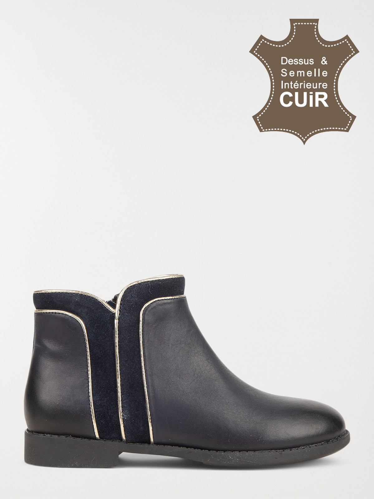 Bottines noires fille (31-35) Bottines noires fille (31-35)