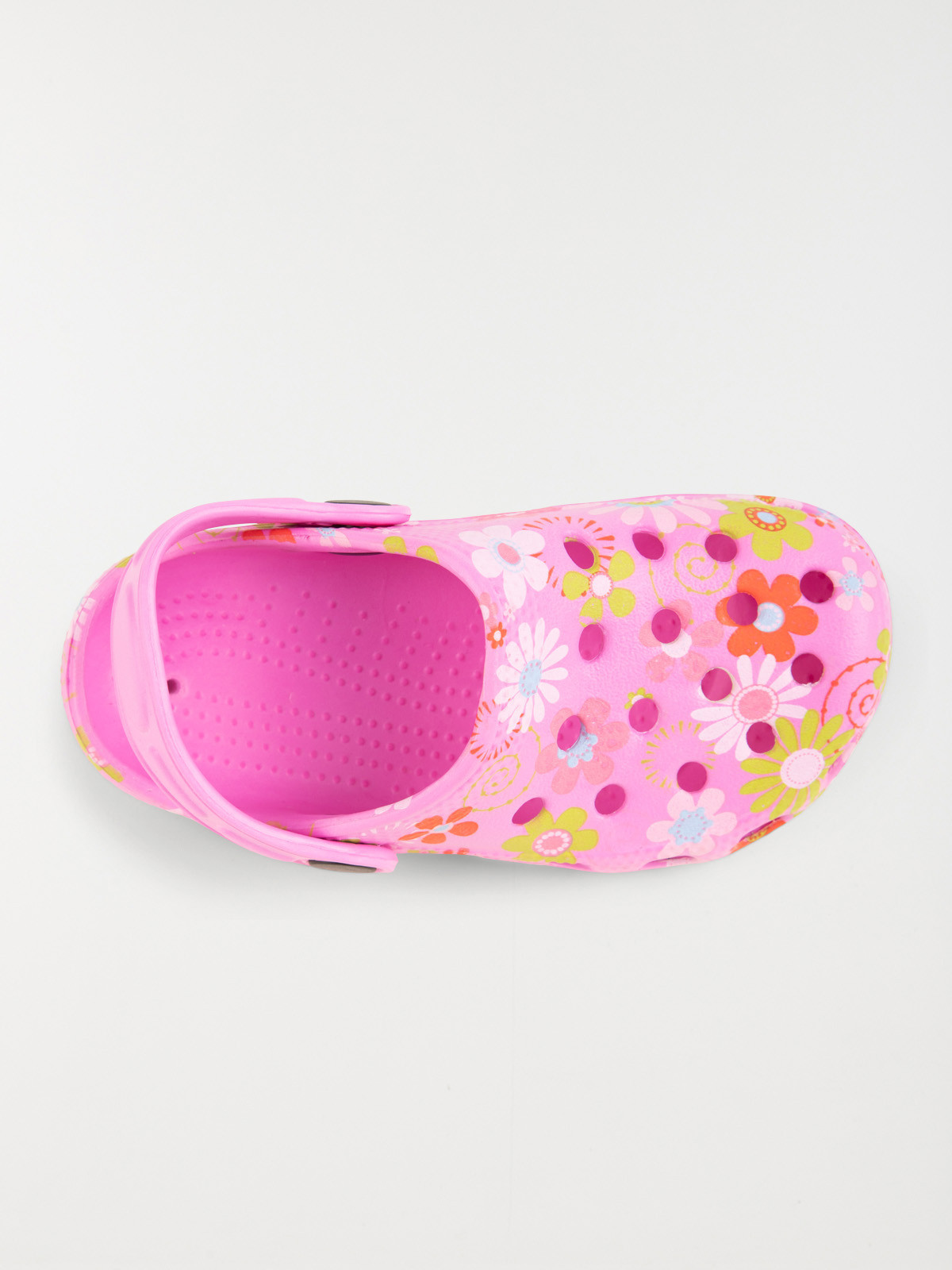Sabot plastique fleuri fille (31-35)