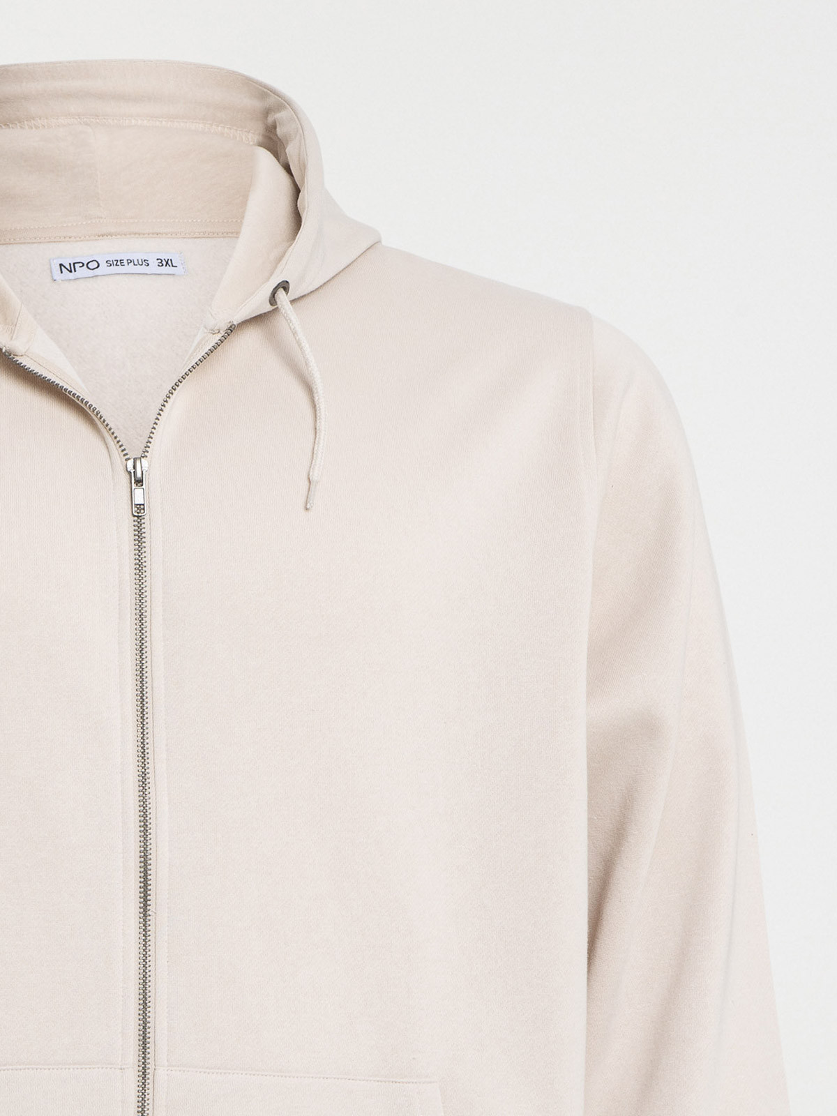 Sweat capuche grande taille homme