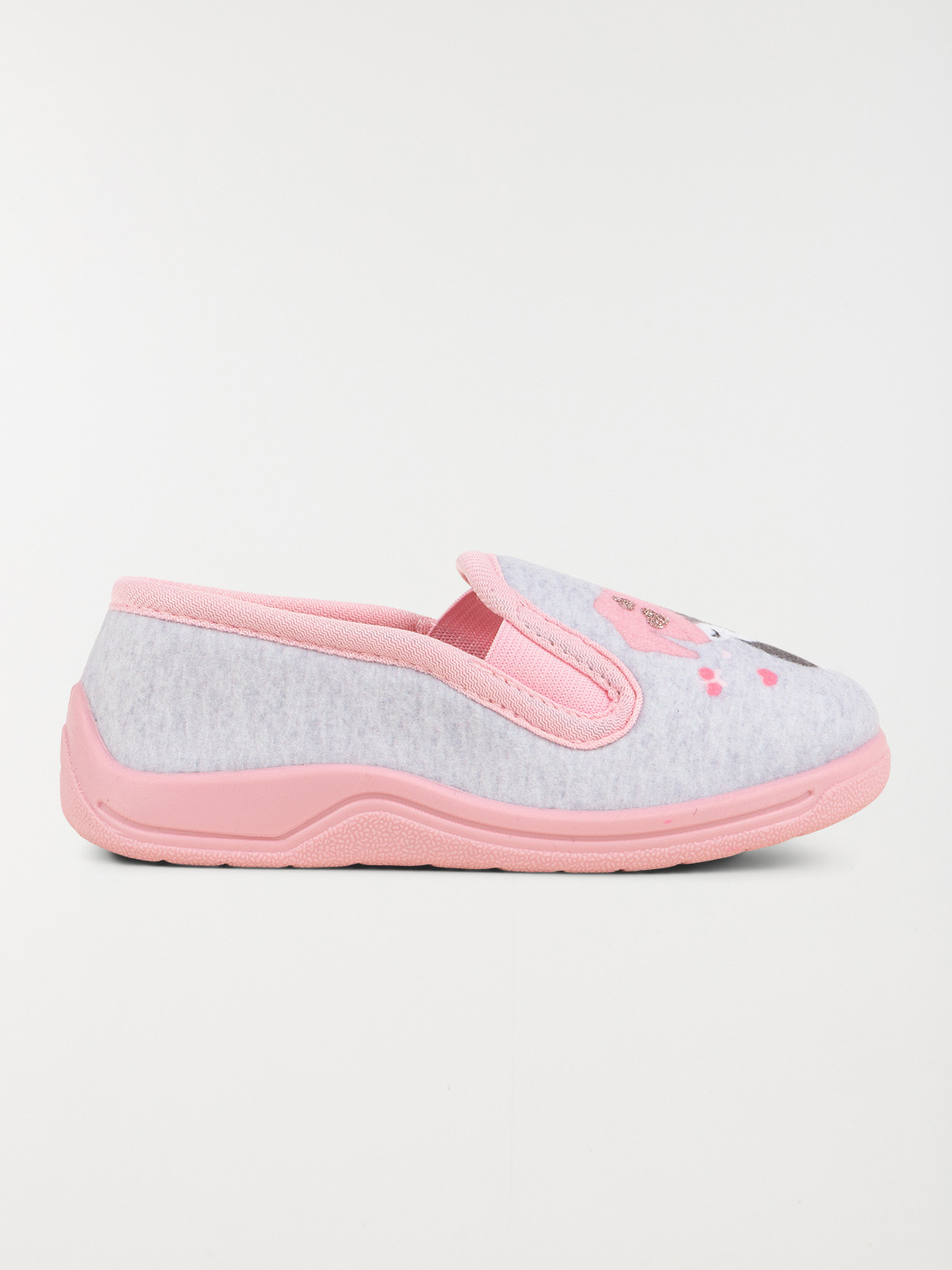 Chaussons renard gris fille (25-30)