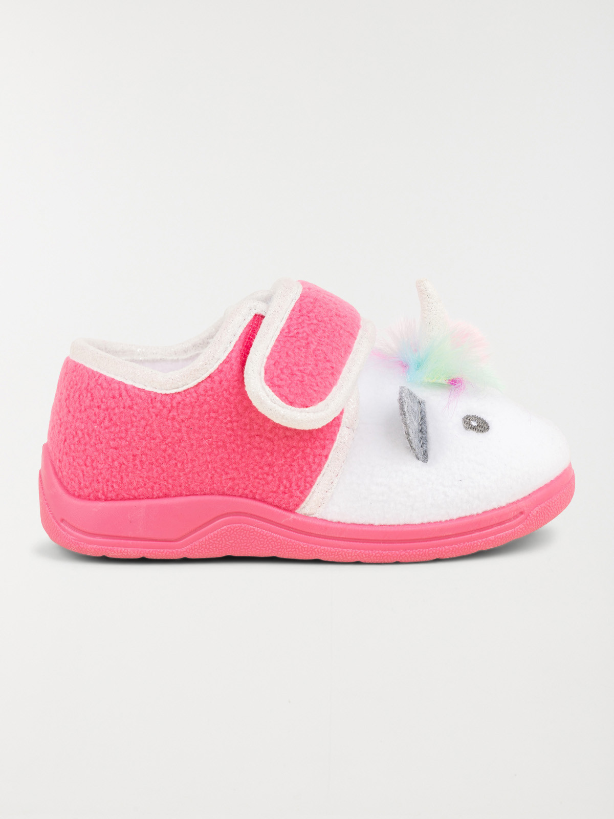 Chausson licorne blanc fille (24-30)