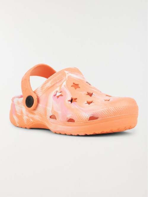 Sabot plastique orange...