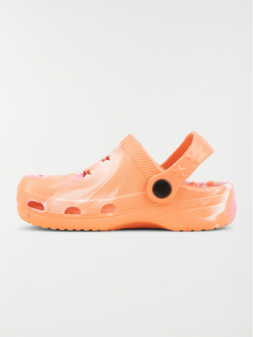 Sabot plastique orange...